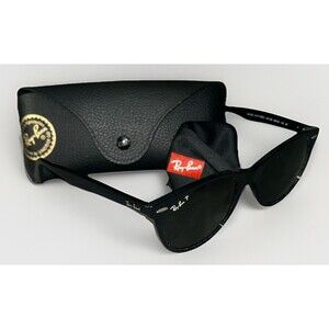 Ray-Ban RB2185 Wayfarer II 901/58 Black Polarized Sunglasses 55mm w/ Case
